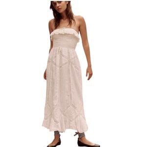 Free People / Hi Hello Midi Dress / Boho Flowy Midi Dress NWT